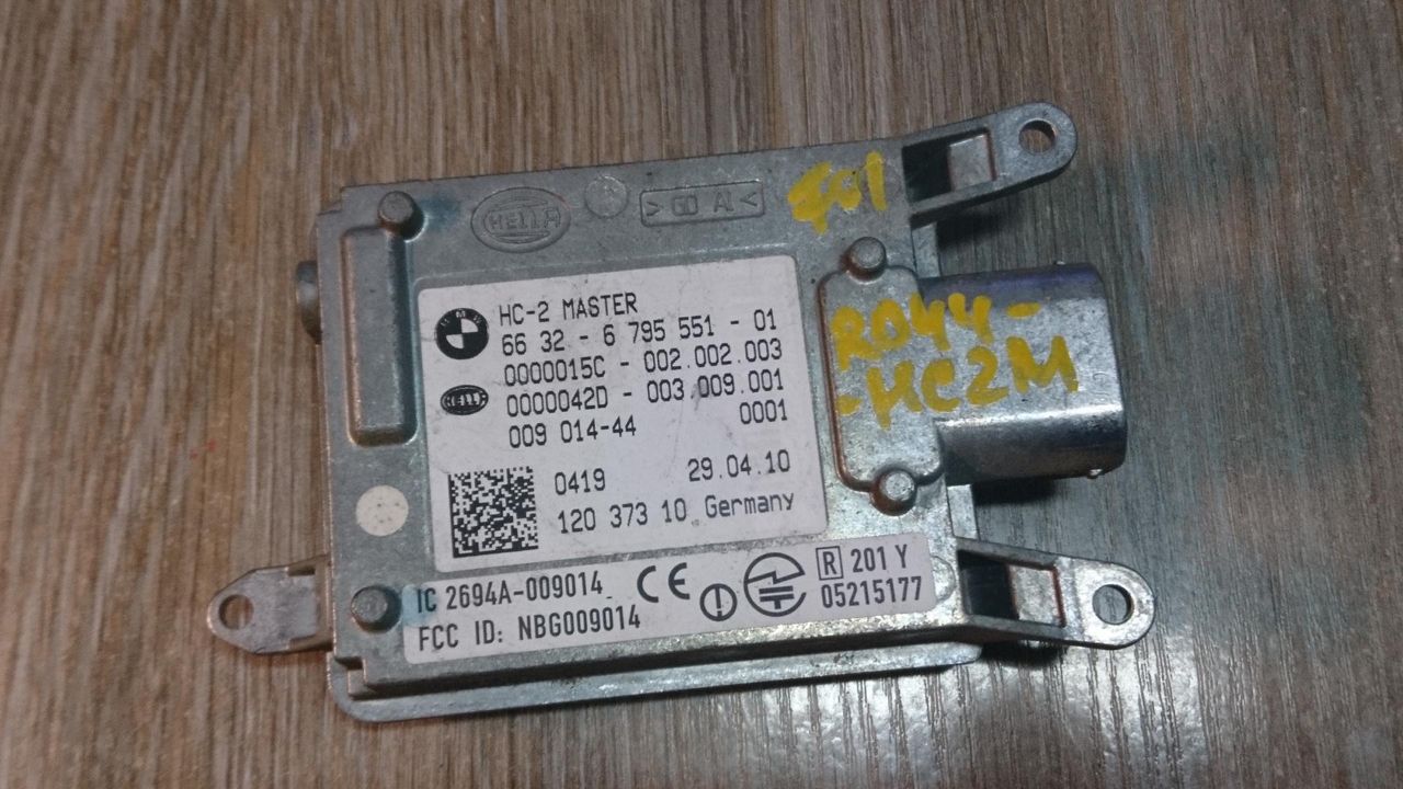 датчик сигнализатора изменения колеи BMW 7 серия F01/F02 2010, 4.4 л., N63 B44 A, бензин, АКПП, седан, 66326795551, 6795551