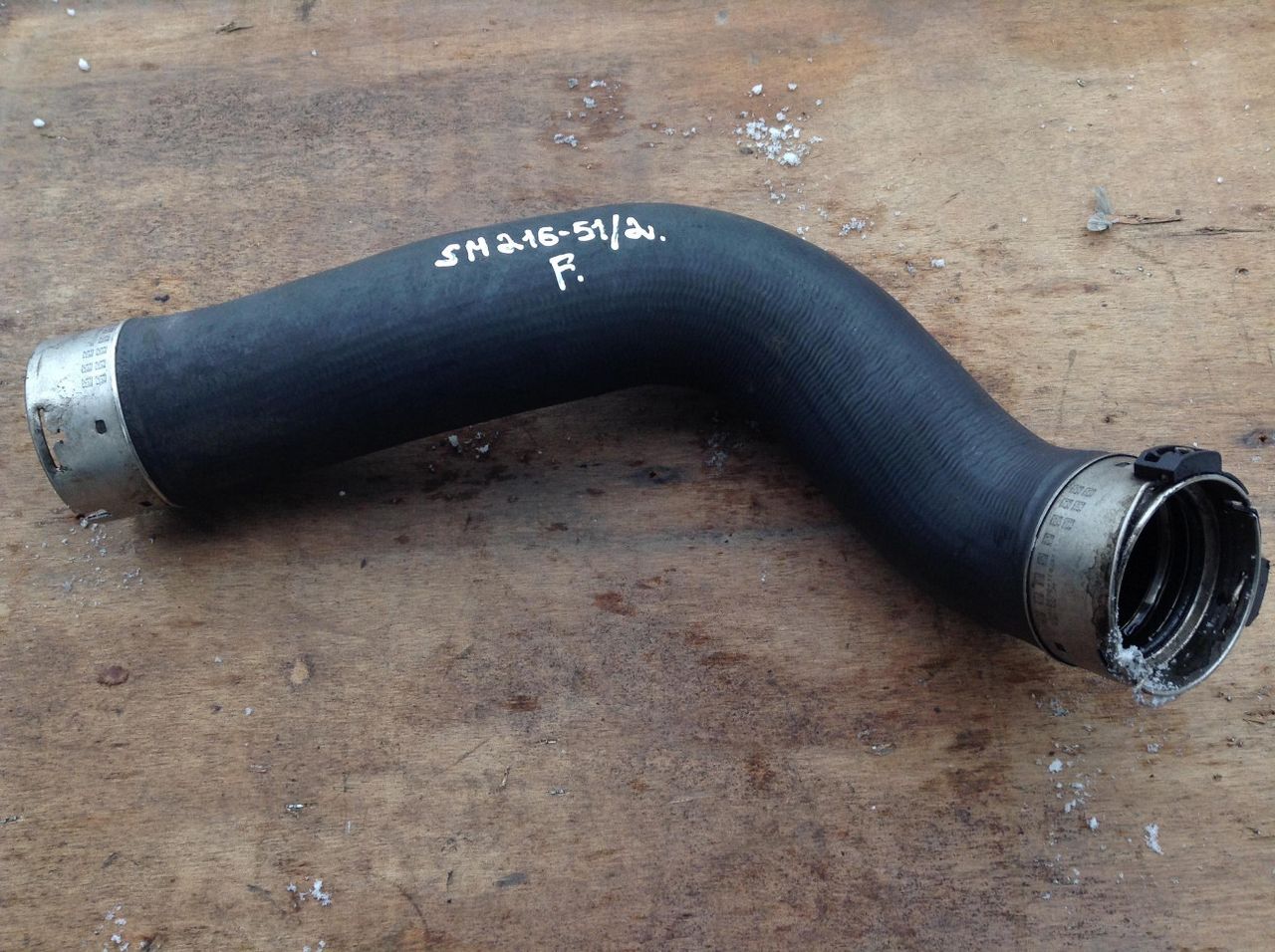 патрубок интеркулера BMW 5 серия F07/F10/F11 2012, 2.0 л., N47 D20 C, дизель, АКПП, седан, 7810615, 11617810615