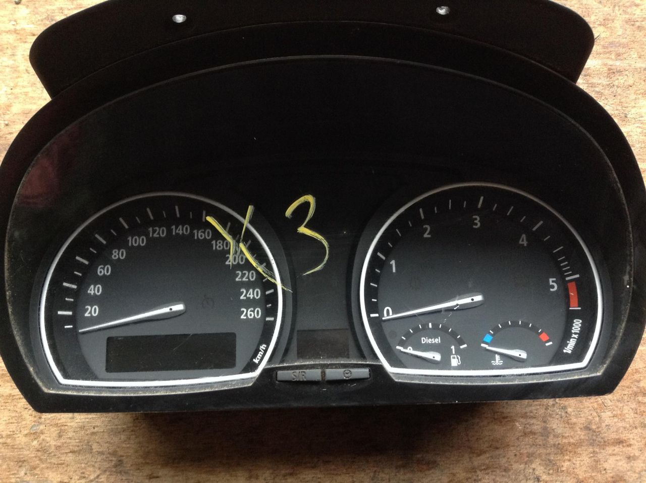 щиток приборов (приборная панель) BMW X3 E83 2006, 3.0 л., M57 D30 (306D2), дизель, АКПП, внедорожник 5 дв., 3448404