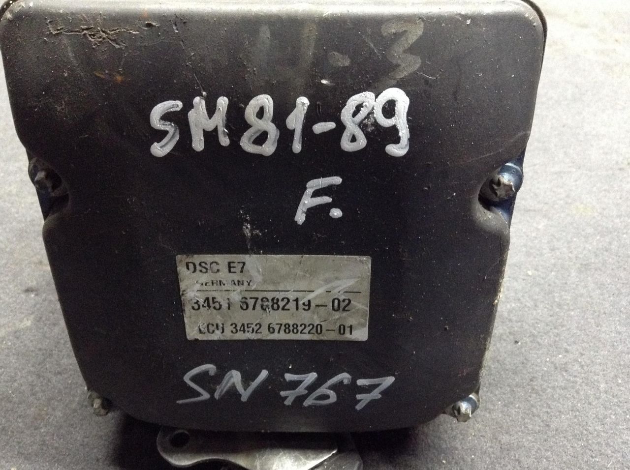 блок ABS BMW X5 E70 2008, 3.0 л., M57 D30 (306D5), дизель, АКПП, внедорожник 5 дв., 34516788219, 0265960340