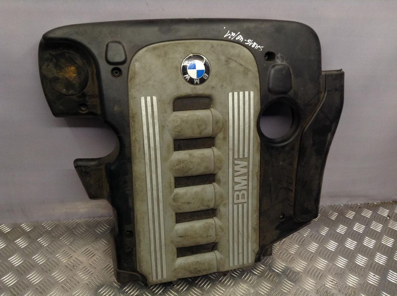 декоративная крышка двигателя BMW 5 серия E60/E61 2007, 3.0 л., M57 D30 (306D3), АКПП, седан, 7788908