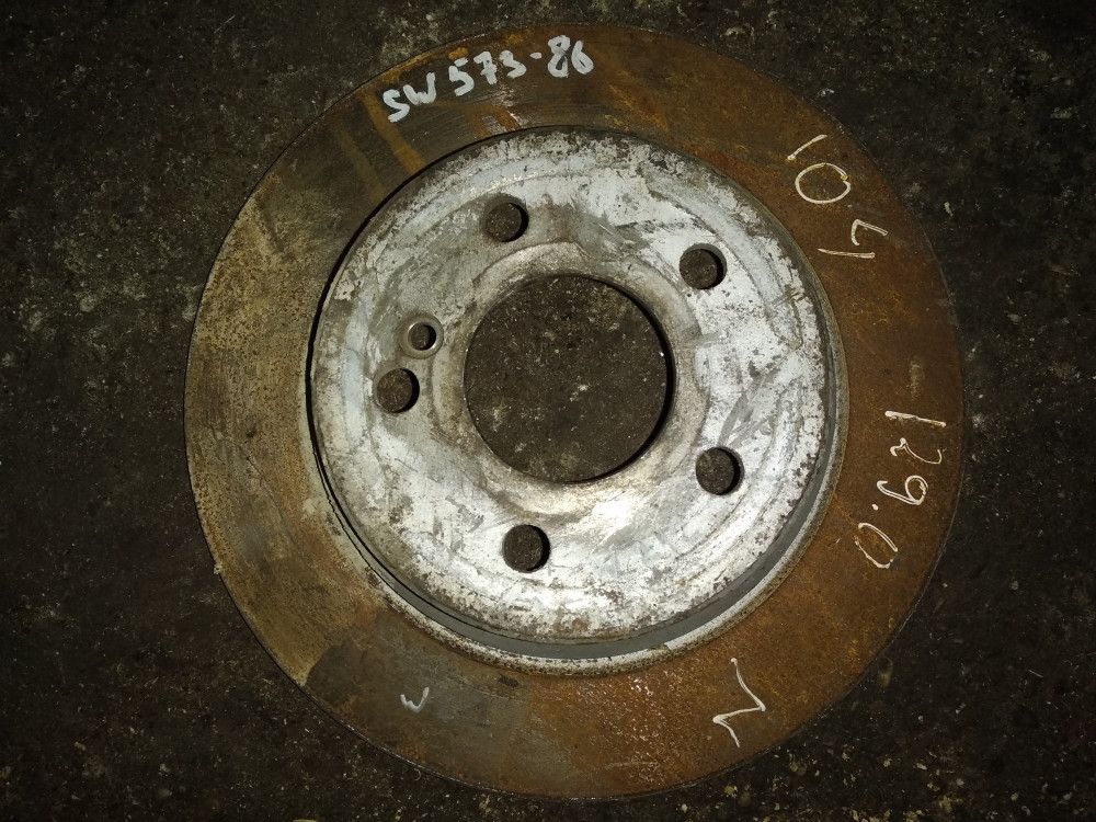 диск тормозной задний Mercedes-Benz E-Класс W212/S212/C207/A207 2009, 2.1 л., OM 651.924, дизель, АКПП, седан