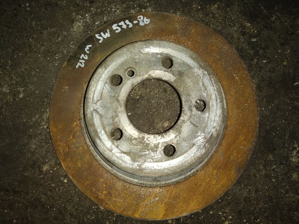 диск тормозной задний Mercedes-Benz E-Класс W212/S212/C207/A207 2009, 2.1 л., OM 651.924, дизель, АКПП, седан