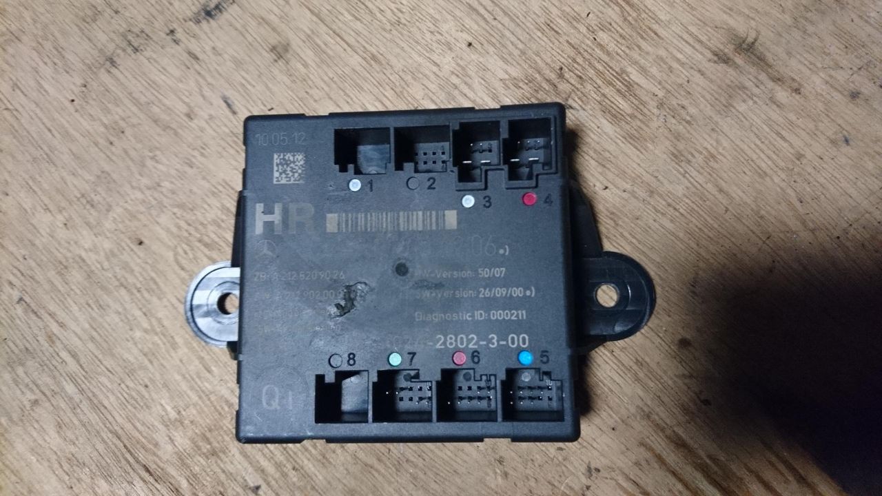модуль управления двери Mercedes-Benz E-Класс W212/S212/C207/A207 2012, 2.1 л., OM 651.924, дизель, АКПП, седан, A2129004206
