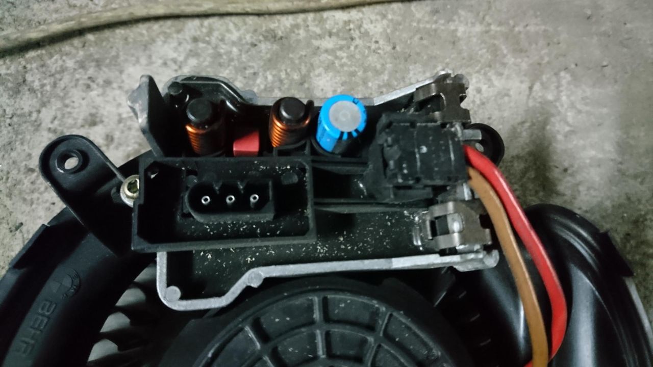 сопротивление печки BMW 7 серия E65/E66/E67 2002, 4.4 л., бензин, АКПП, седан, 64116918873, 64116928073