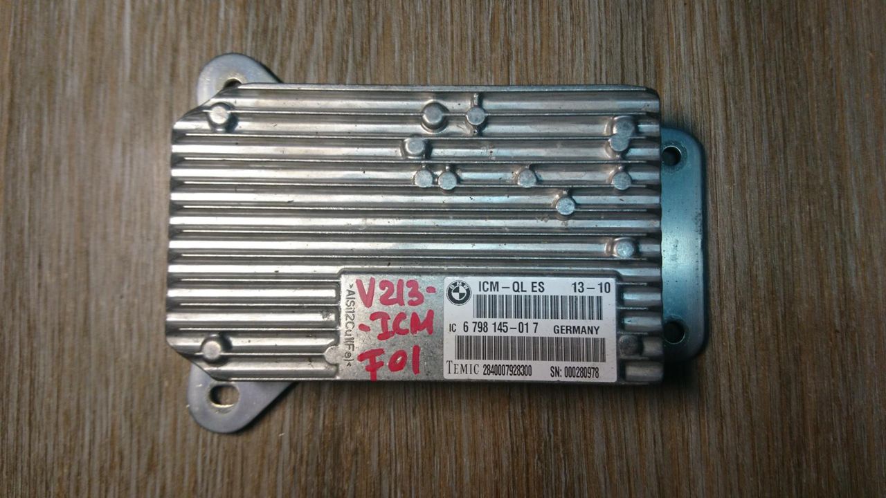 блок управления ICM BMW 7 серия F01/F02 2010, 4.4 л., N63 B44 A, бензин, АКПП, седан, 6798145, 2840007928300
