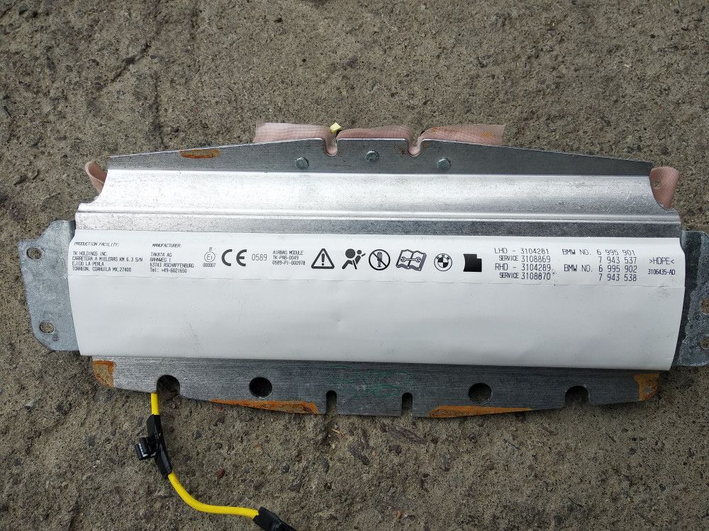 подушка безопасности пассажира BMW X5 E70 2008, 4.8 л., N62 B48 B, бензин, АКПП, черный, внедорожник 5 дв., 8303370, 7943537