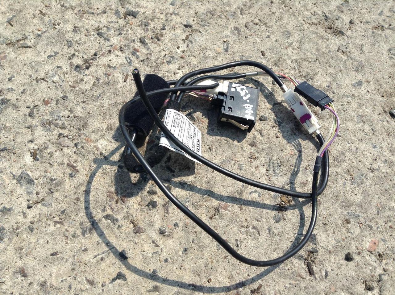 разъем AUX / USB BMW 3 серия E90/E91 [рестайлинг] 2011, 3.0 л., N55 B30 A, бензин, АКПП, белый, седан, 9178009