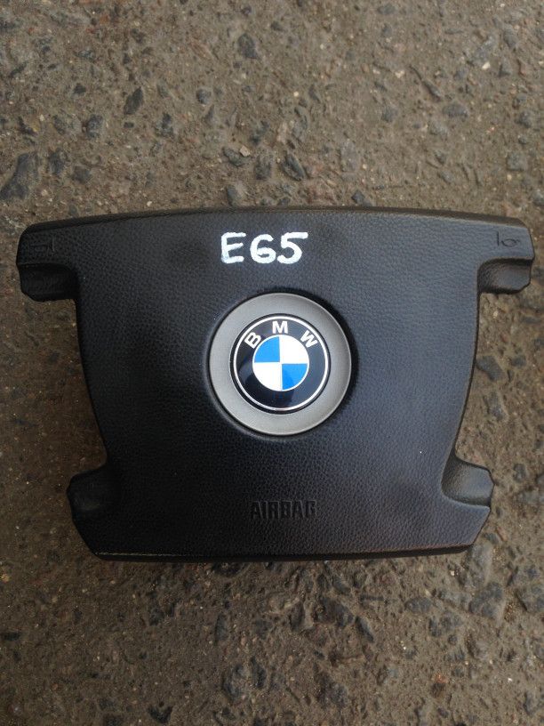 подушка безопасности водителя BMW 7 серия E65/E66/E67 2004, 3.0 л., M54 B30 (306S3), бензин, АКПП, седан, 6766376, 33676637603