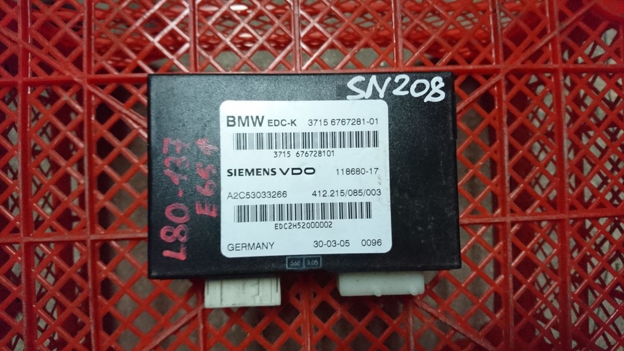 блок управления EDC BMW 7 серия E65/E66/E67 [рестайлинг] 2008, 3.0 л., M57 D30 (306D3), дизель, АКПП, седан, A2C53033266, 37156767281