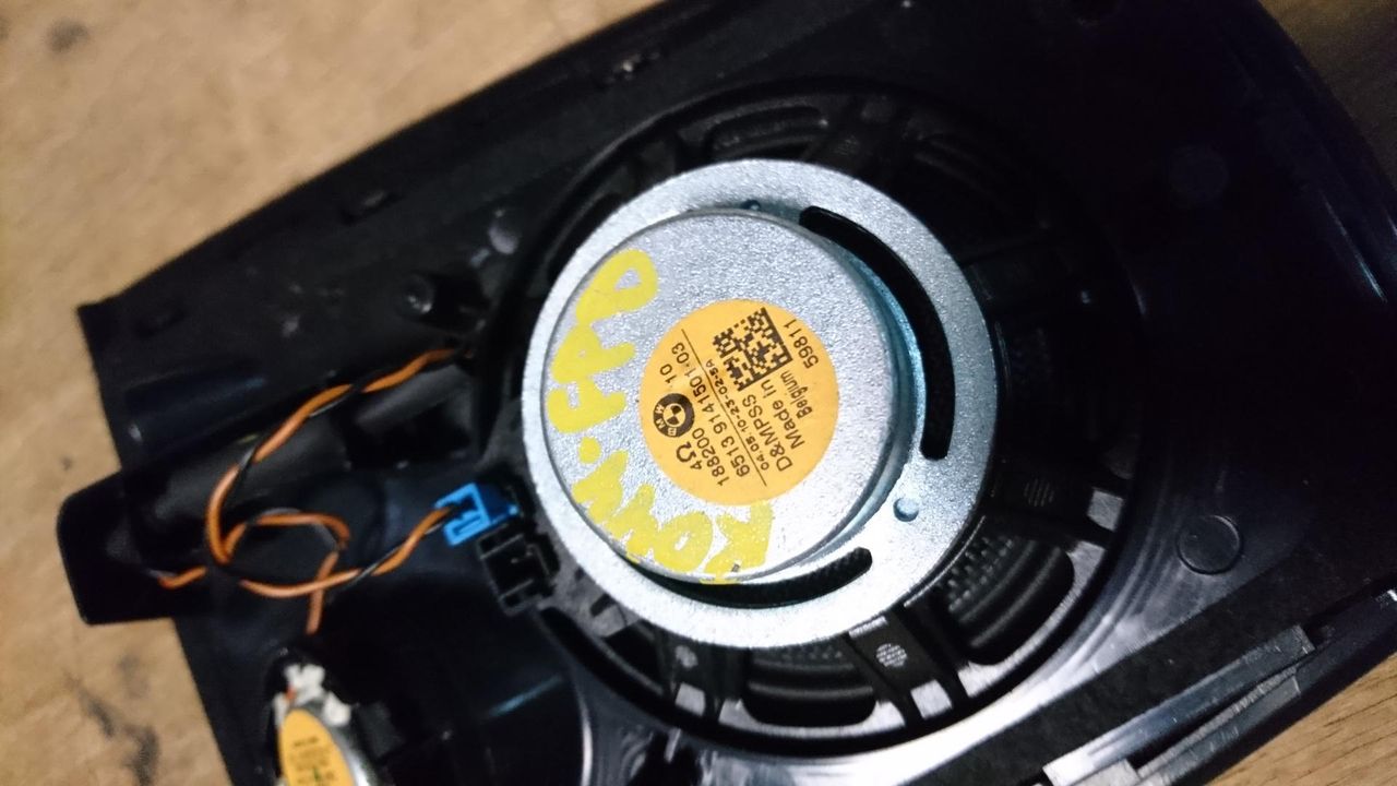 динамик торпедо BMW 7 серия F01/F02 2010, 4.4 л., N63 B44 A, бензин, АКПП, седан, 65139141501
