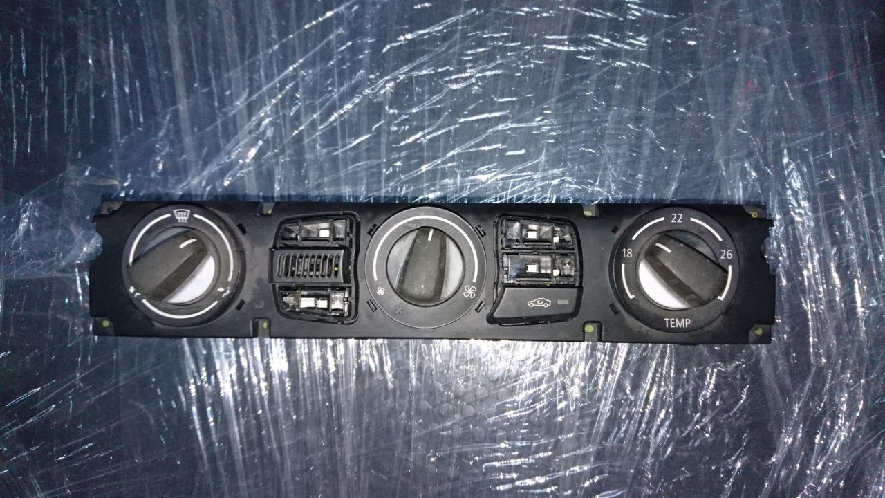 блок управления печки / климат-контроля BMW 5 серия E60/E61 [рестайлинг] 2008, 2.0 л., M47 D20 (204D4), дизель, АКПП, универсал, 64119177712