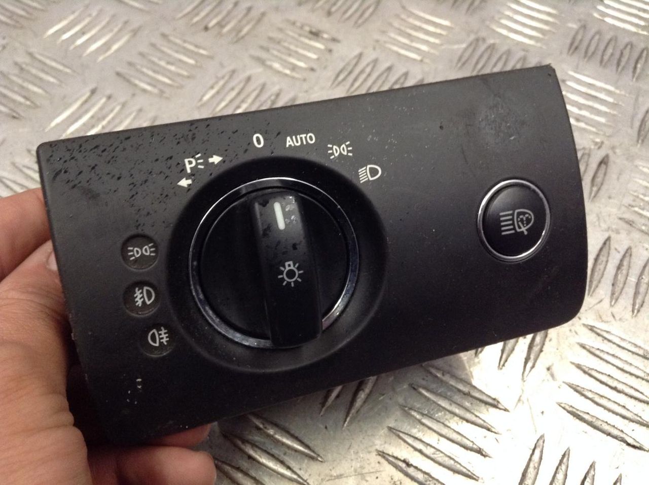 переключатель света Mercedes-Benz M-Класс W164 2006, 3.0 л., OM 642.940, дизель, АКПП, внедорожник 5 дв., A1645450304
