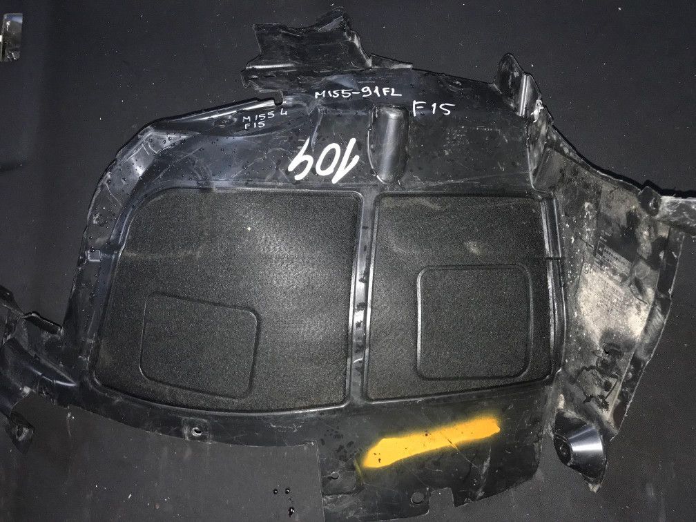 защита арок передняя левая (подкрылок) BMW X5 F15 2018, 3.0 л., N57 D30 C, дизель, АКПП, белый, внедорожник 5 дв., 51717291197