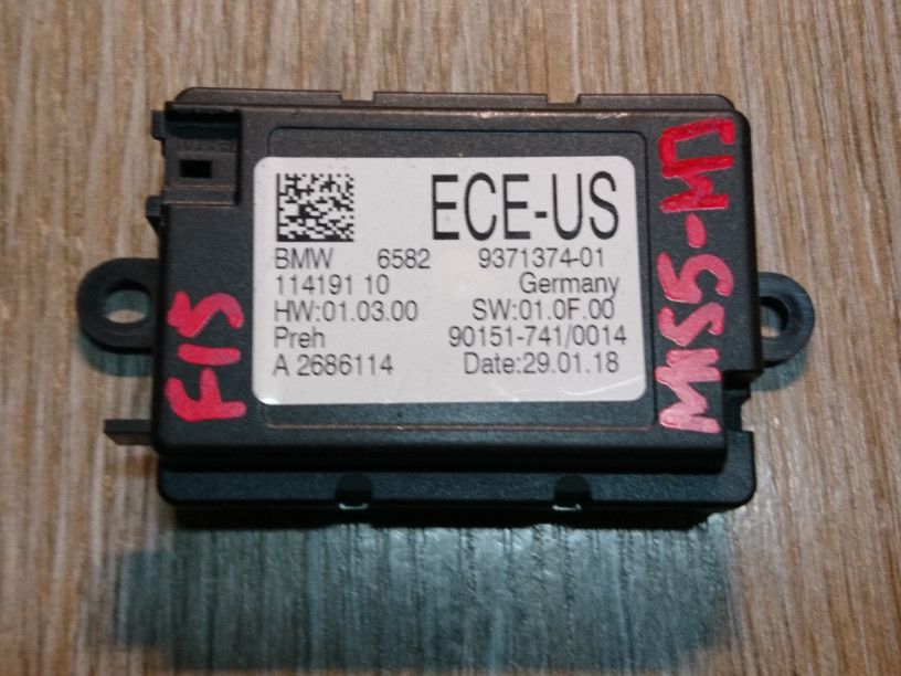 Блок управления Controller Touch BMW X5 F15 2018, 3.0 л., N57 D30 C, дизель, АКПП, белый, внедорожник 5 дв., 62859371374, A2686114