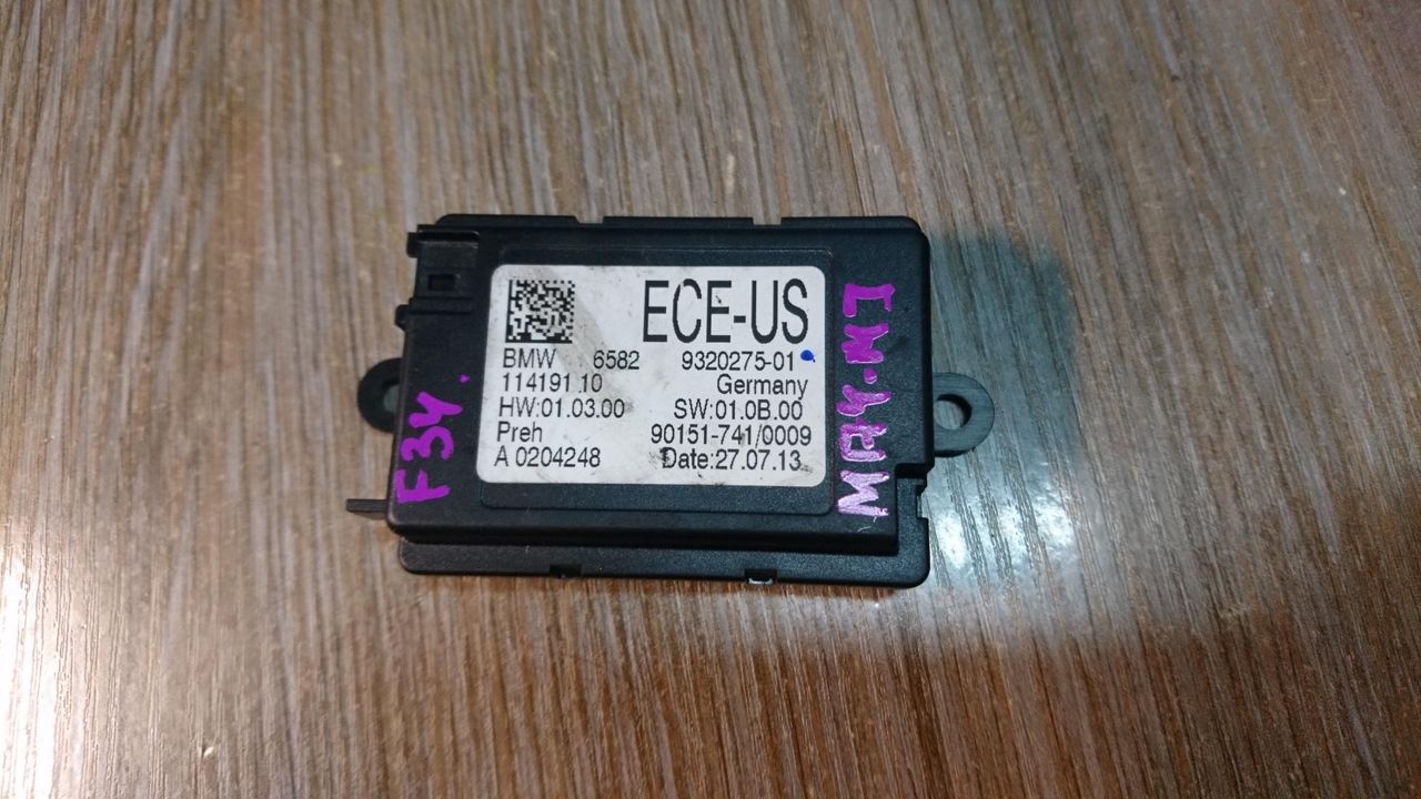 Блок управления Controller Touch BMW 3 серия F30/F31/F34 2013, 2.0 л., N47 D20 C, дизель, АКПП, хетчбэк 5 дв., правый руль, 65829320275, 9320275