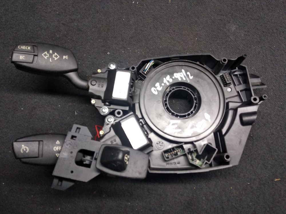 переключатель подрулевой (стрекоза) BMW 5 серия E60/E61 2006, 2.0 л., M47 D20 (204D4), дизель, АКПП, седан, 9115153, 9115170