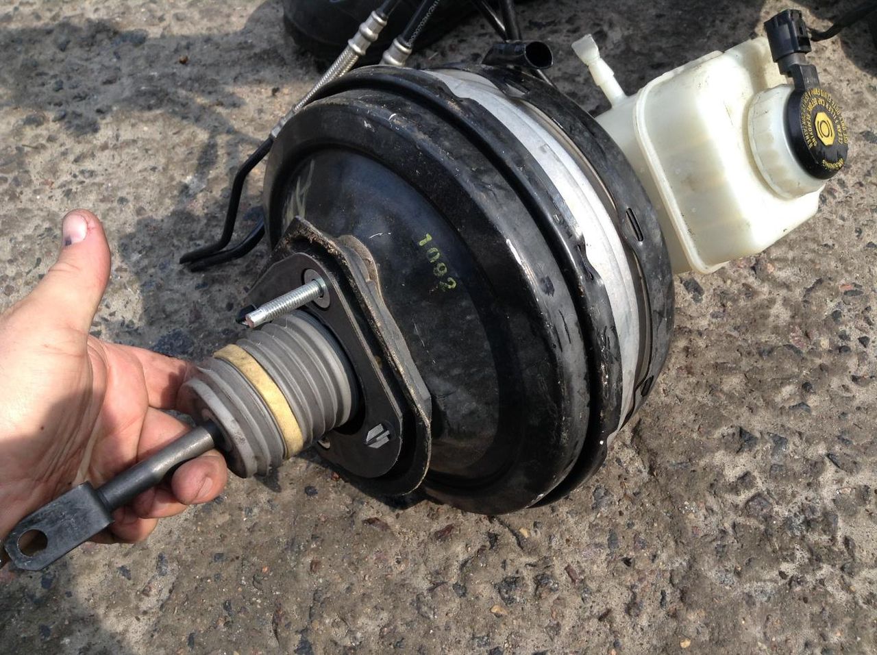 вакуумный усилитель тормозов BMW 5 серия F07/F10/F11 2012, 3.0 л., N55 B30 A, бензин, АКПП, хетчбэк 5 дв., 7866850