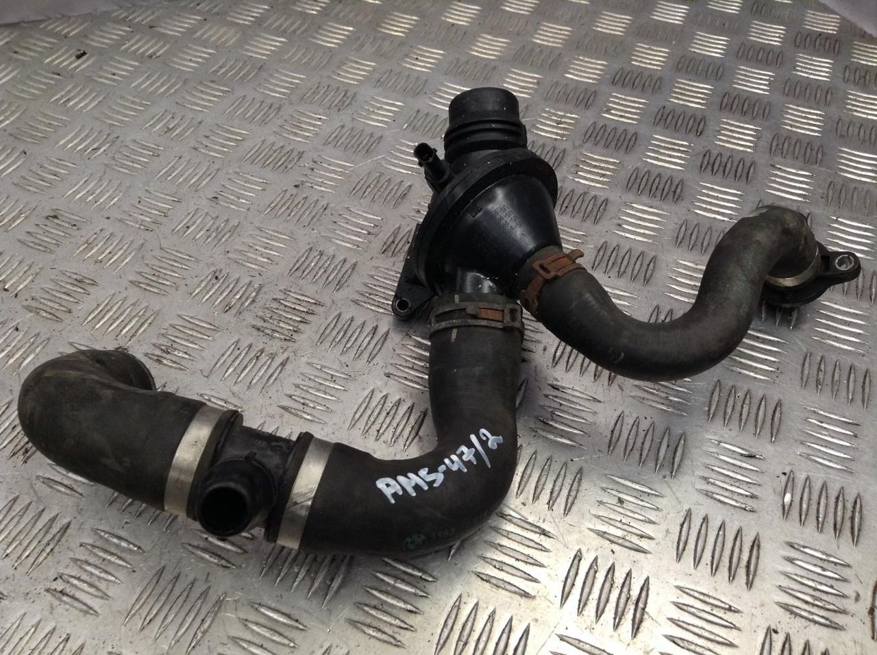 патрубок радиатора BMW X5 E70 2007, 3.0 л., N52 B30 A, бензин, АКПП, внедорожник 5 дв., 7615608