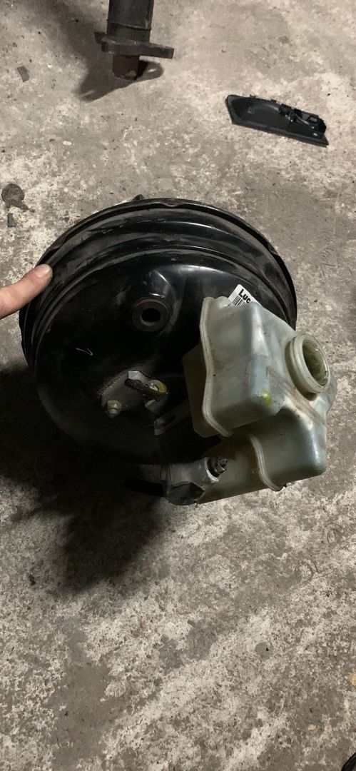 вакуумный усилитель тормозов BMW X5 E53 2001, 3.0 л., бензин, 34331165679