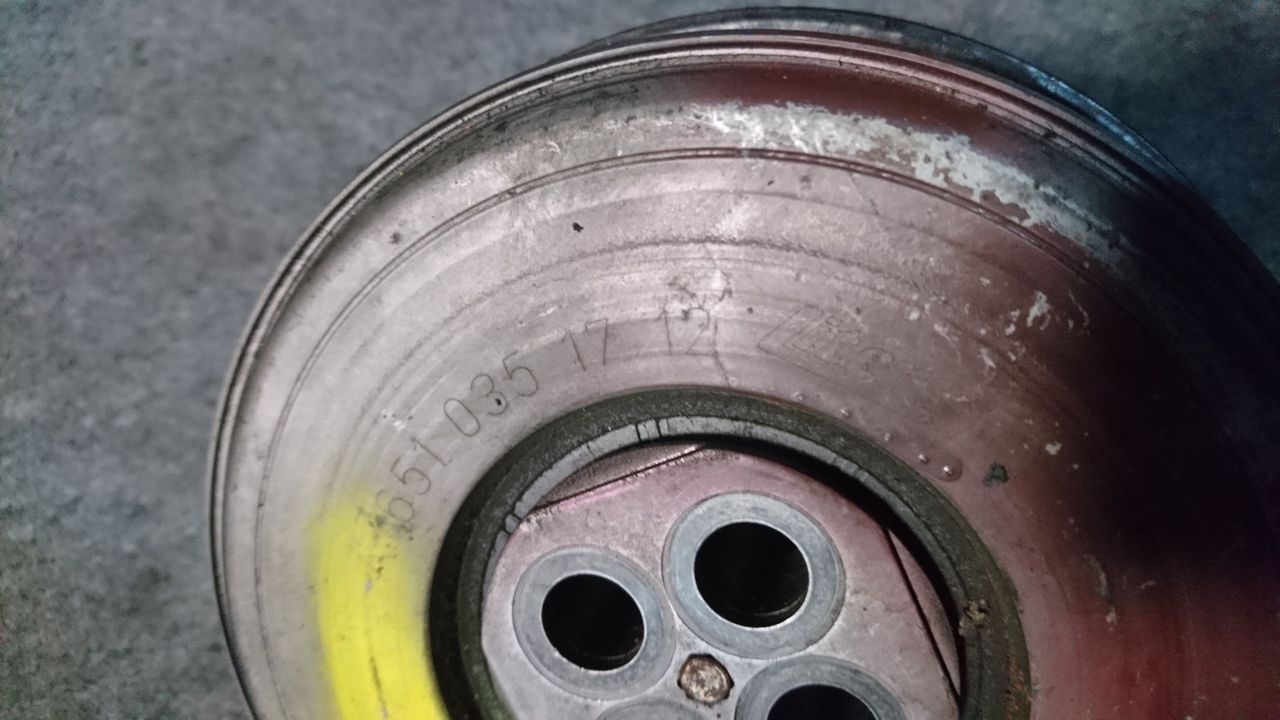 шкив коленвала Mercedes-Benz E-Класс W212/S212/C207/A207 2010, 2.0 л., дизель, АКПП, седан, A6510351712