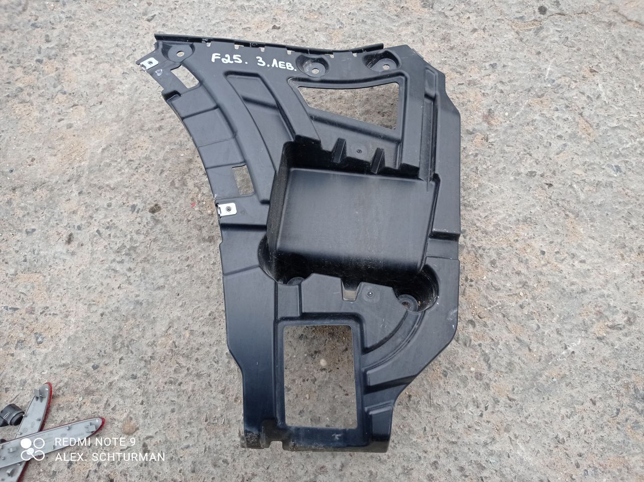 Крепление бампера переднего BMW X3 F25 2013, 2.0 л., N20 B20 A, бензин, АКПП, внедорожник 5 дв., 7210077