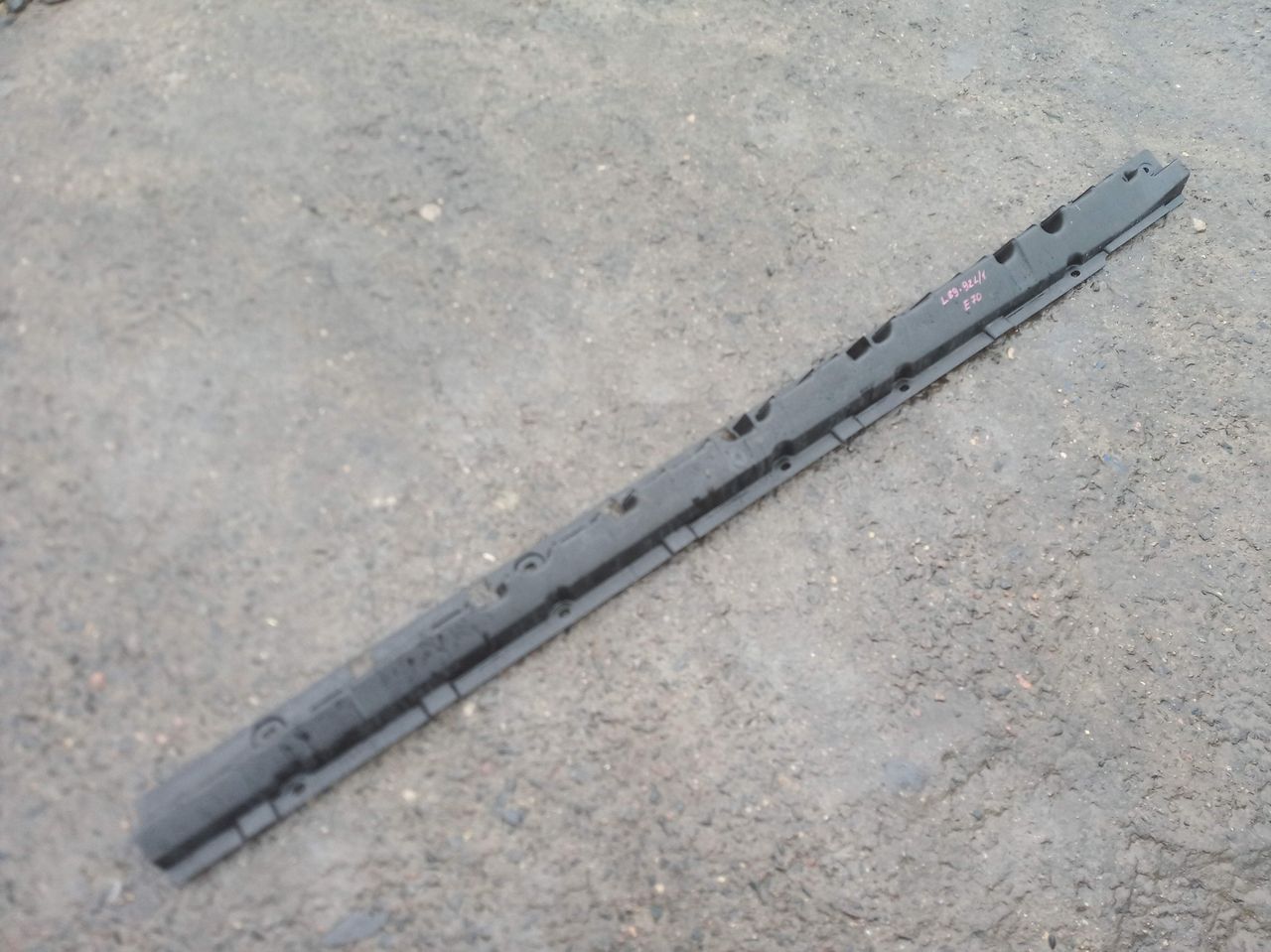 накладка на порог BMW X5 E70 2007, 3.0 л., M57 D30 (306D3), дизель, АКПП, внедорожник 5 дв.