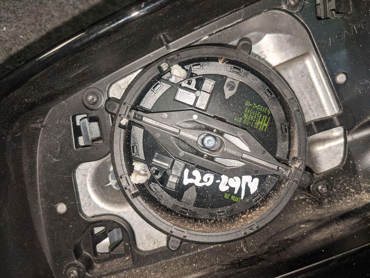 электромоторчик зеркала наружнего BMW 5 серия E60/E61 2006, 4.8 л., N62 B48 A, бензин, АКПП, универсал