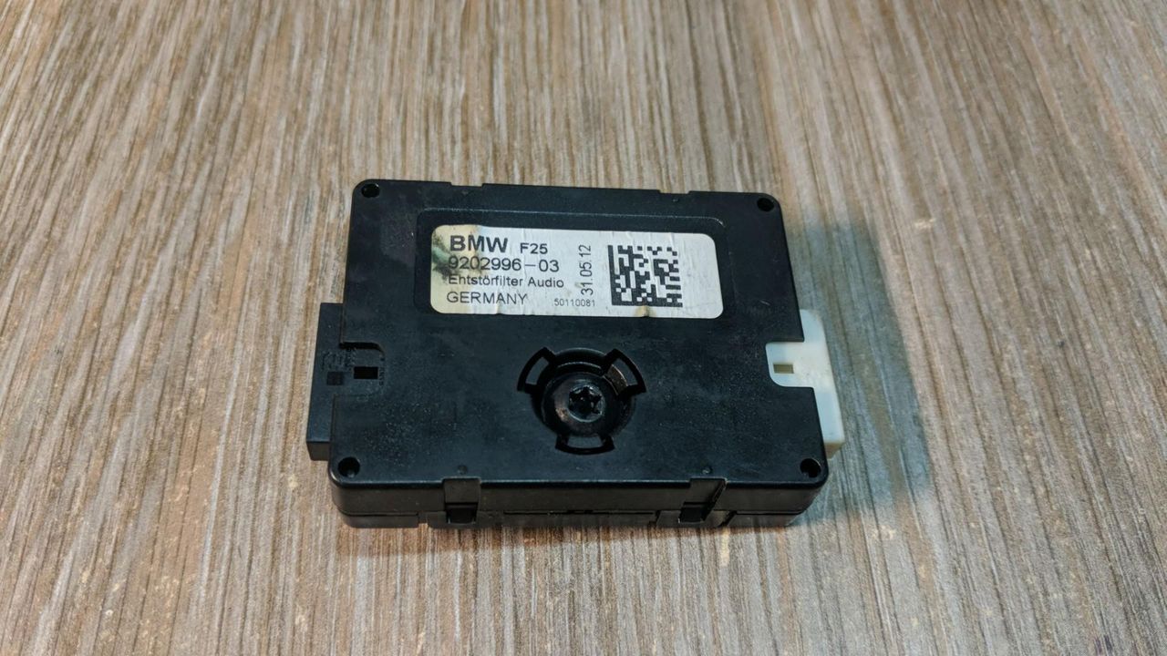 прочая запчасть BMW X3 F25 2012, 2.0 л., N47 D20 C, дизель, АКПП, черный, внедорожник 5 дв., 9202996, 65209202996