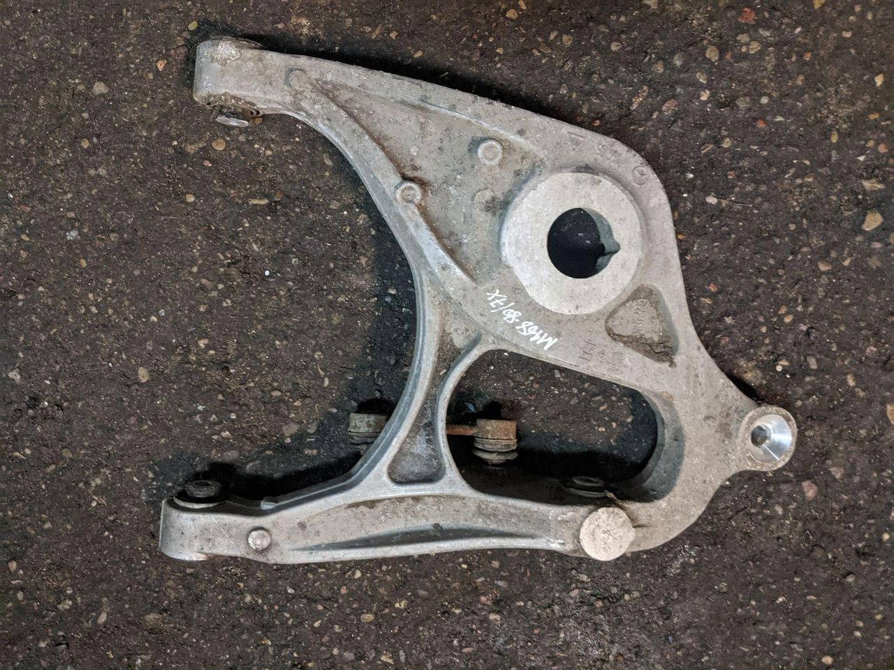 рычаг задний нижний Mercedes-Benz GL-Класс X166 2013, 3.0 л., OM 642.826, дизель, АКПП, коричневый, внедорожник 5 дв., A1663500906, 1663500906