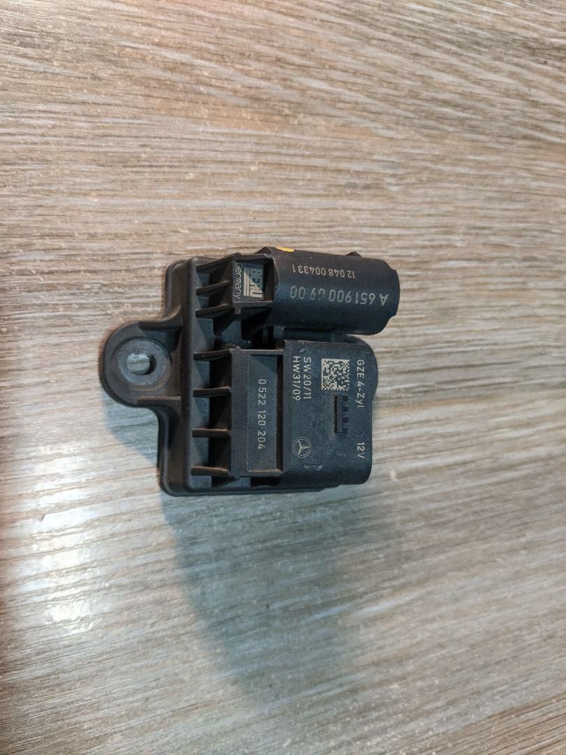реле накала свечей Mercedes-Benz B-Класс W246 2012, 1.8 л., OM 651.901, дизель, АКПП, хетчбэк 5 дв., 0522120204, A6519000900, 6519000900
