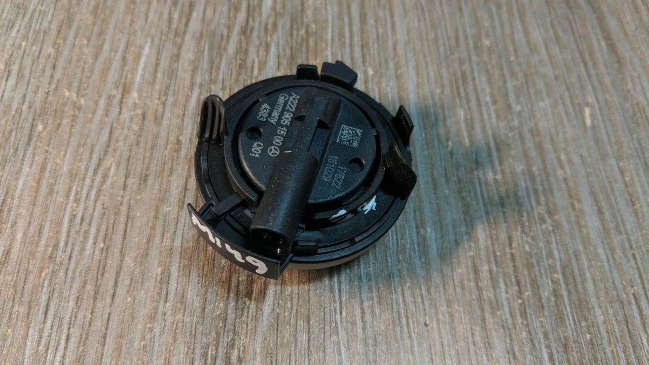 датчик удара Mercedes-Benz S-Класс W222/C217/A217 2014, 3.0 л., OM 642.861, дизель, АКПП, серебристый, седан, A2229051500, 2229051500