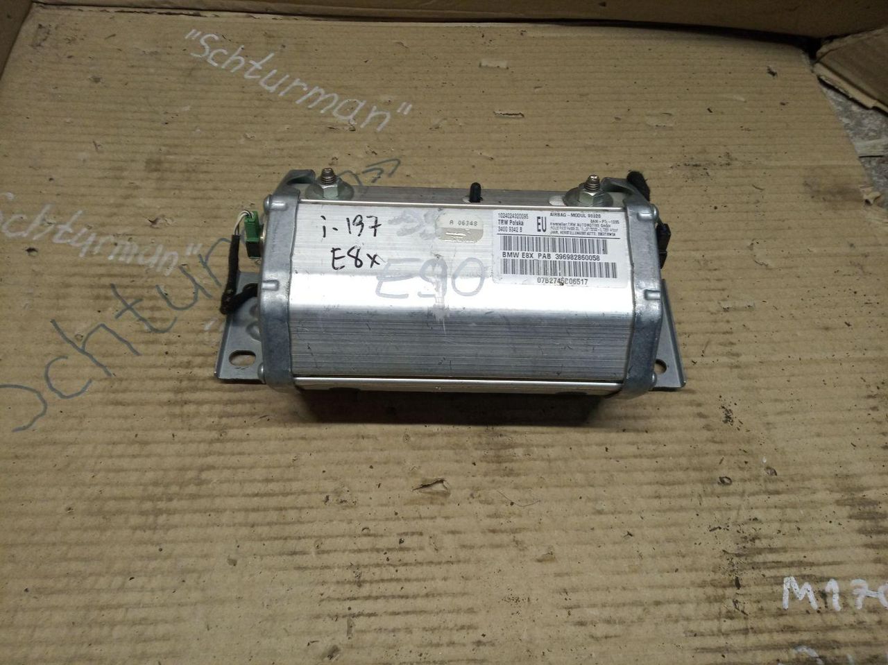 подушка безопасности пассажира BMW 3 серия E90/E91/E92/E93 [рестайлинг] 2008, 396982860058