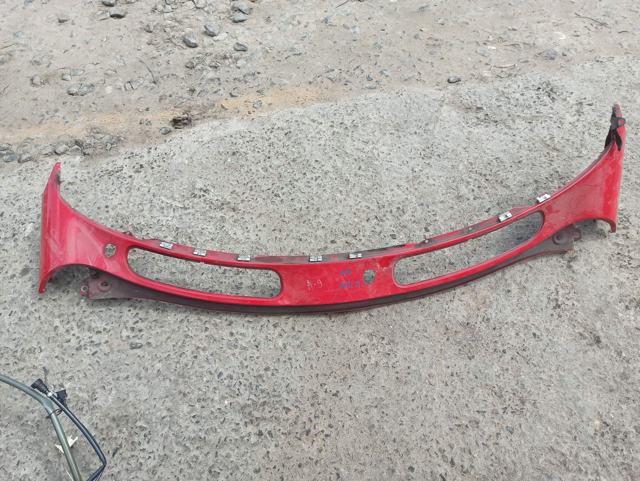 дождевик Mini Cooper 1 поколение 2001, 1.6 л., W10 B16 A, бензин, АКПП, красный, хетчбэк 5 дв.