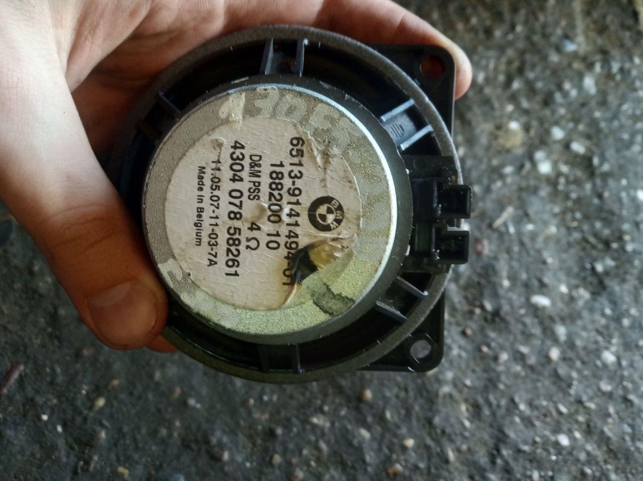 динамик двери BMW X5 E70 2008, 3.0 л., дизель, АКПП, внедорожник 5 дв., 9141494
