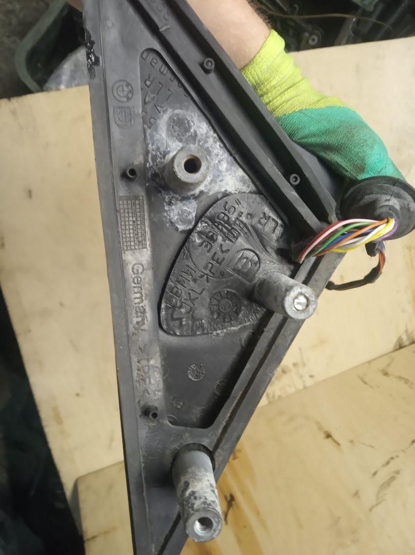 зеркало наружное правое BMW 5 серия E60/E61 2005, 3.0 л., M57 D30 (306D2), дизель, АКПП, синий, седан