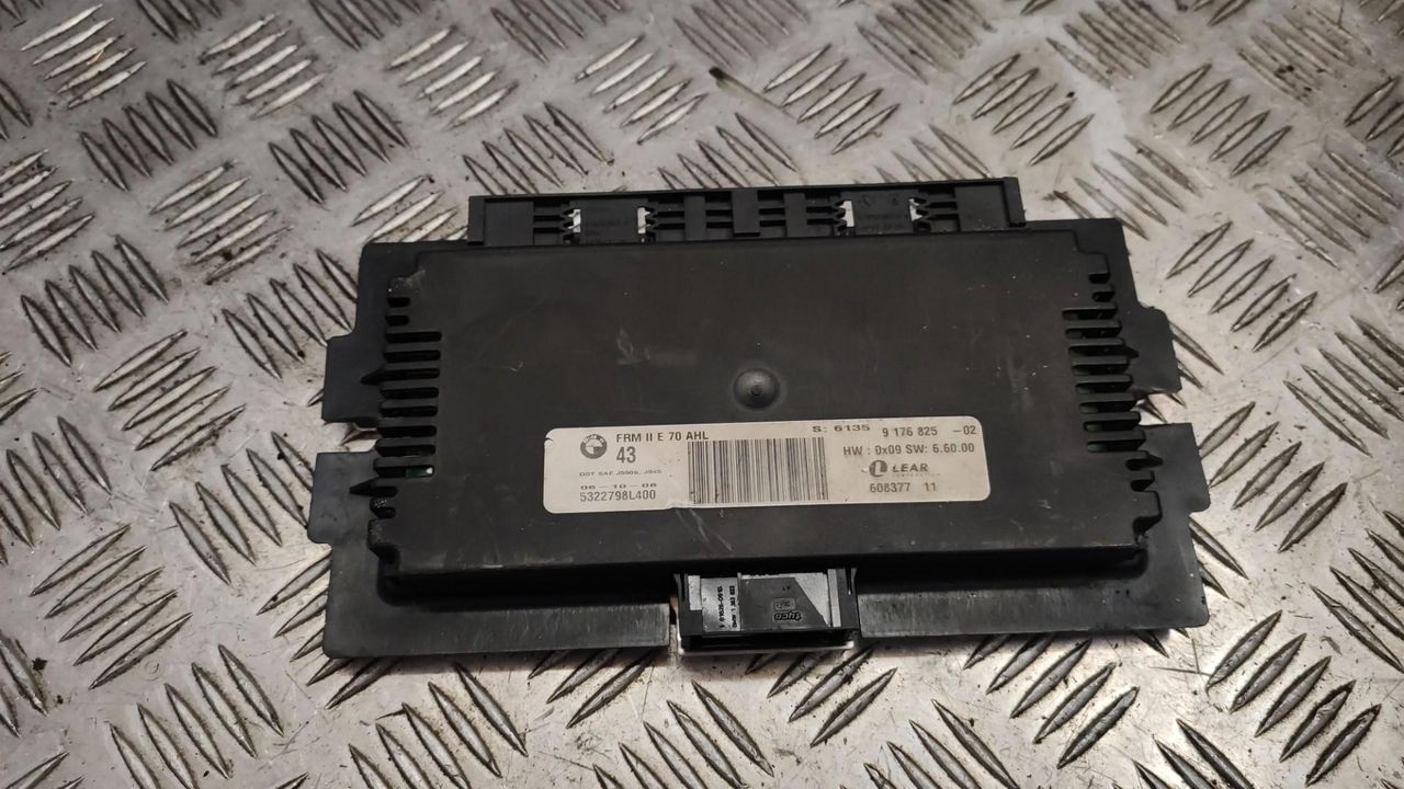 блок управления светом BMW X5 E70 2007, 3.0 л., N52 B30 AF, бензин, АКПП, 9176825, 61359176825