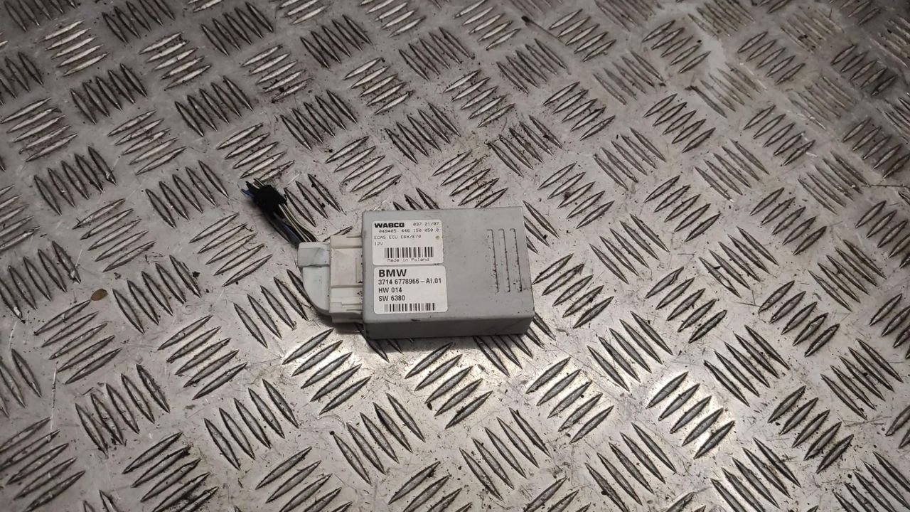блок управления подвеской BMW X5 E70 2007, 3.0 л., N52 B30 AF, бензин, АКПП, 37146778966, 6778966