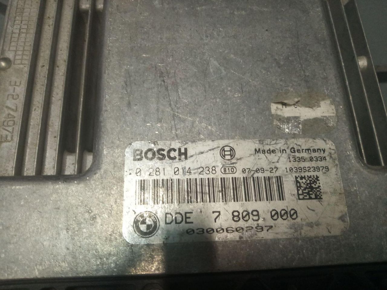 блок управления двигателем BMW 1 серия E81/E82/E87/E88 2006, 2.0 л., дизель, АКПП, хетчбэк 5 дв., 7809002, 8512589, 13617809002