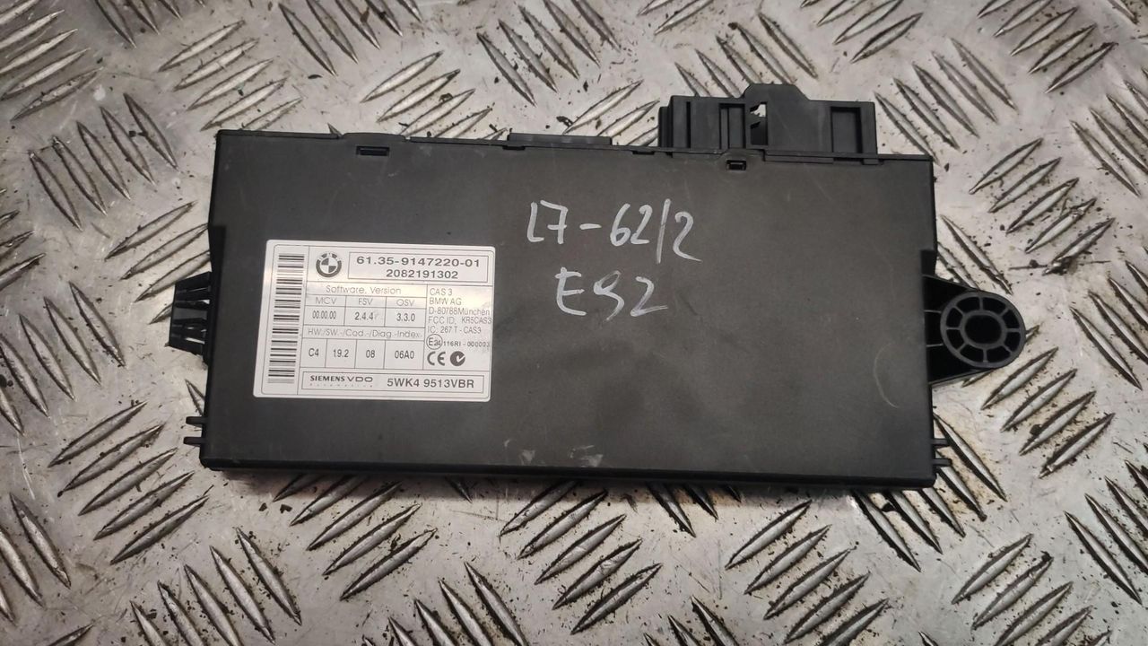 Иммобилайзер BMW 3 серия E90/E91/E92/E93 [рестайлинг] 2008, 3.0 л., M57 D30 (306D3), дизель, АКПП, купе, 9147220