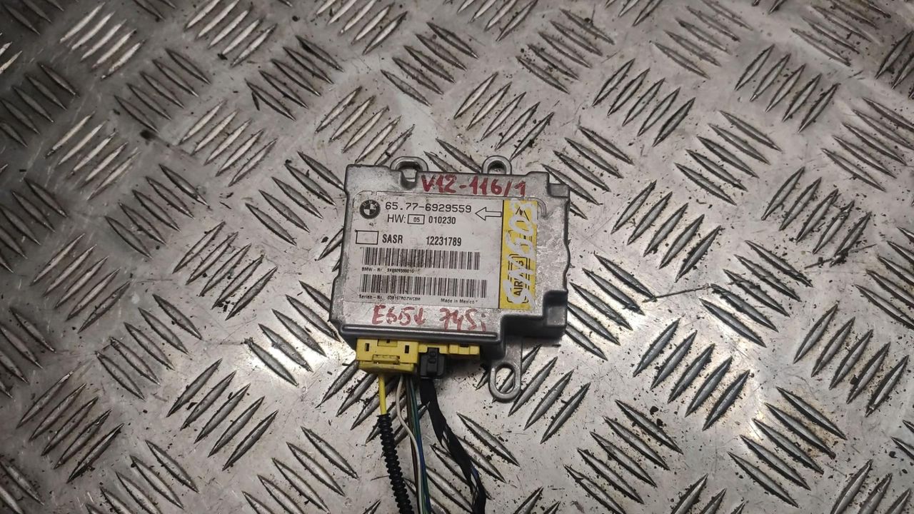 блок AirBag BMW 7 серия E65/E66/E67 2002, 4.4 л., бензин, АКПП, седан, 6929559