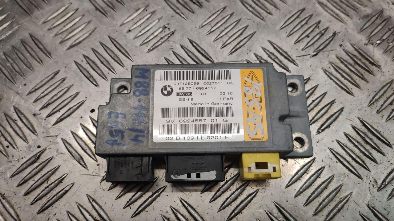 блок AirBag BMW 7 серия E65/E66/E67 2002, 4.4 л., бензин, АКПП, седан, 6924557