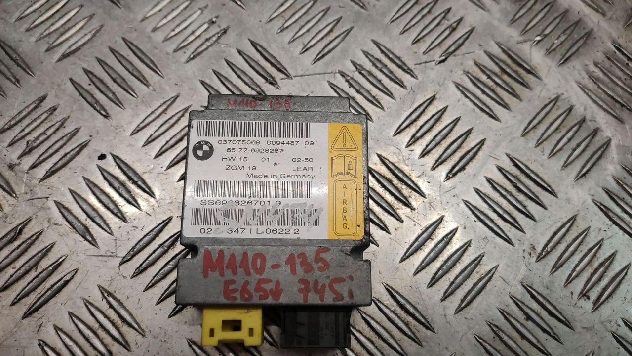 блок AirBag BMW 7 серия E65/E66/E67 2004, 4.4 л., бензин, АКПП, седан, 6928267, 65776928267