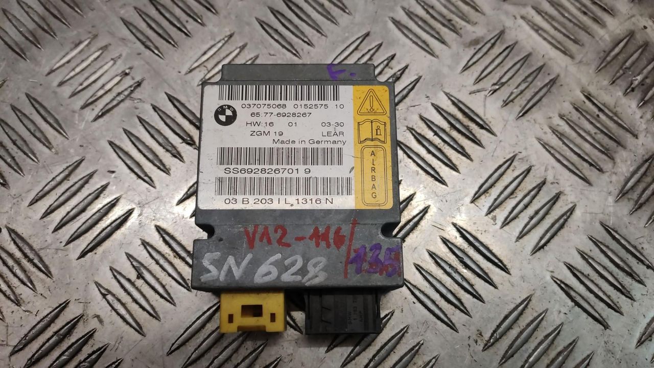 блок AirBag BMW 7 серия E65/E66/E67 2002, 4.4 л., бензин, АКПП, седан, 6928267