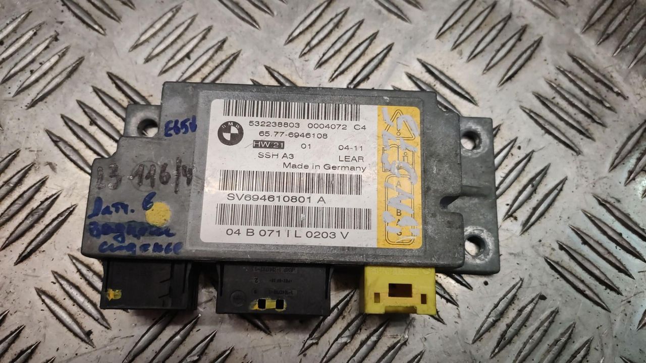 блок AirBag BMW 7 серия E65/E66/E67 2004, 3.0 л., M57 D30 (306D2), дизель, АКПП, седан, 6946108