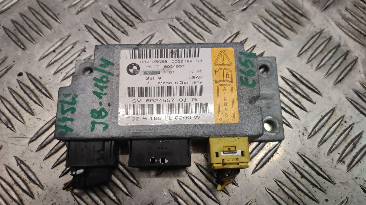 блок AirBag BMW 7 серия E65/E66/E67 2002, 4.4 л., бензин, АКПП, седан, 6924557