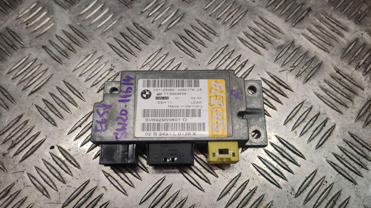 блок AirBag BMW 7 серия E65/E66/E67 2002, 6929558