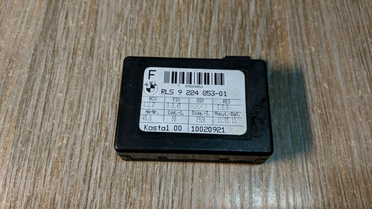 датчик дождя BMW 3 серия E90/E91 [рестайлинг] 2011, 2.0 л., N43 B20 A, бензин, АКПП, черный, универсал, 9224853