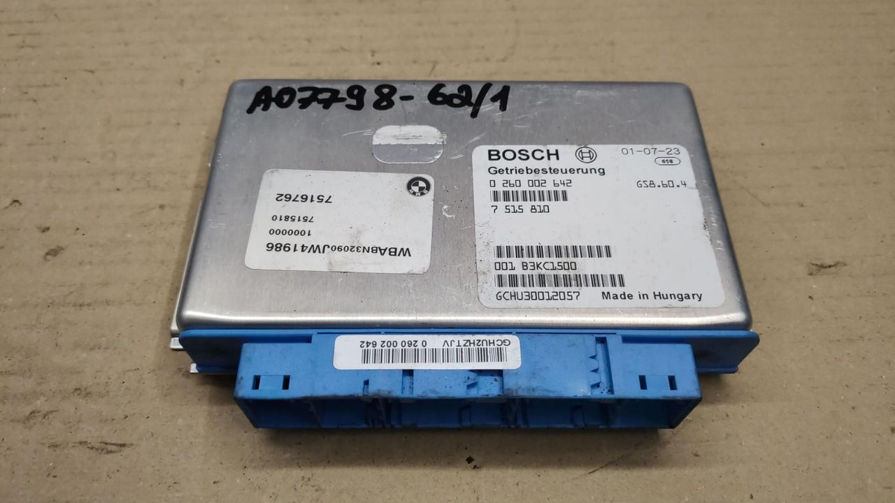 блок управления АКПП BMW 3 серия E46 2001, 1.6 л., N45 B16 A, бензин, АКПП, седан, 7515810