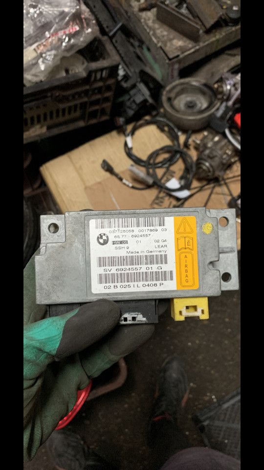 блок AirBag BMW 7 серия E65/E66/E67 2002, 6924557, 65776924557, 037125058